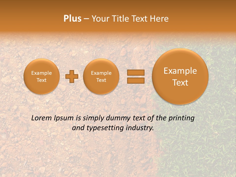 Plant Brown Soil PowerPoint Template
