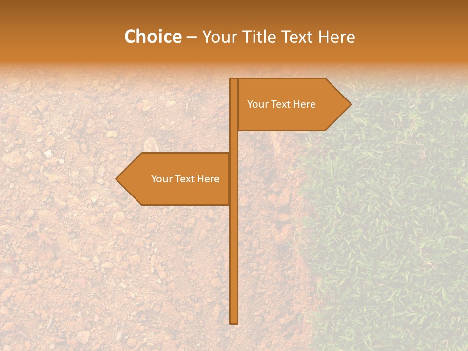 Plant Brown Soil PowerPoint Template
