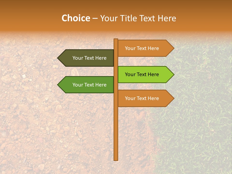 Plant Brown Soil PowerPoint Template