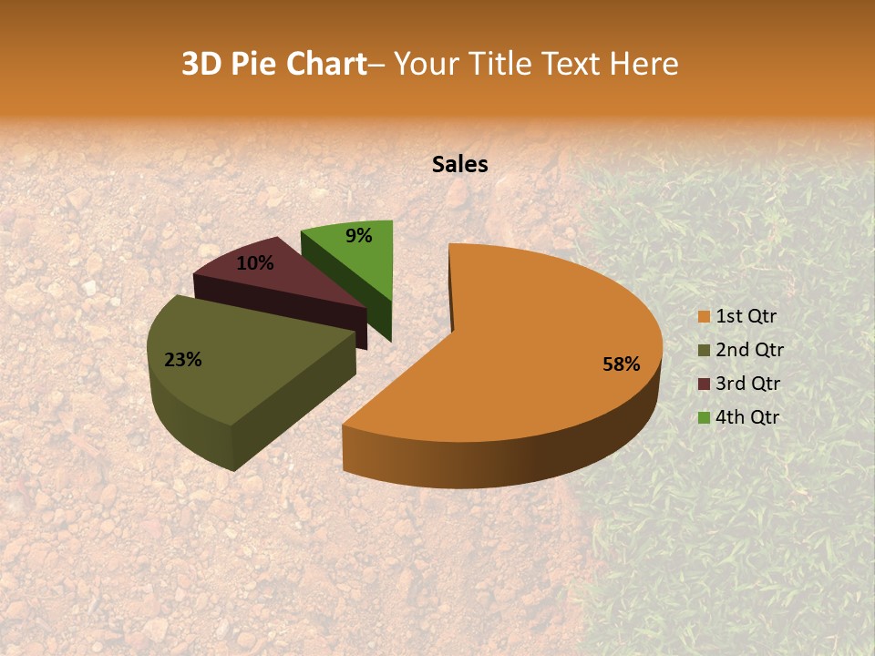 Plant Brown Soil PowerPoint Template