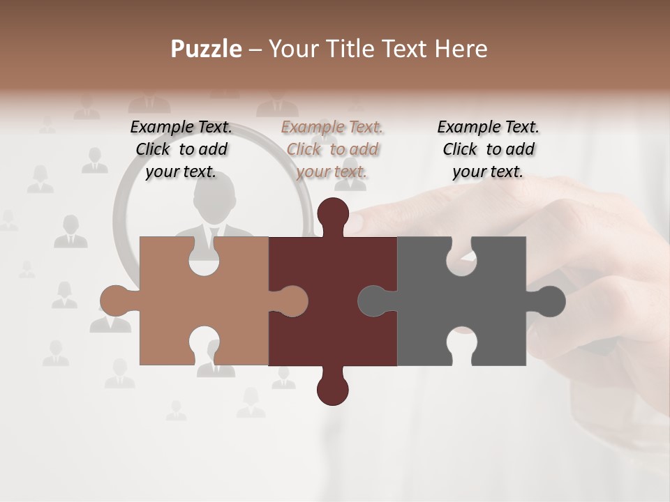 Staffer Male Executive PowerPoint Template