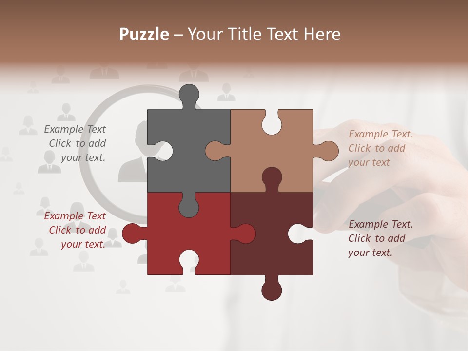 Staffer Male Executive PowerPoint Template