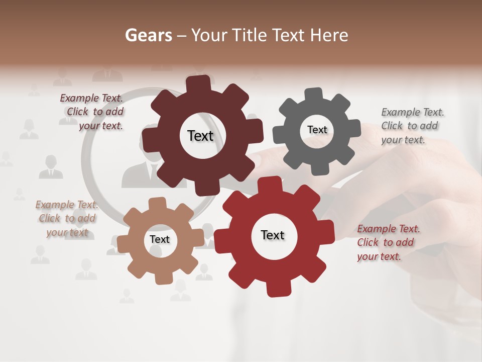 Staffer Male Executive PowerPoint Template