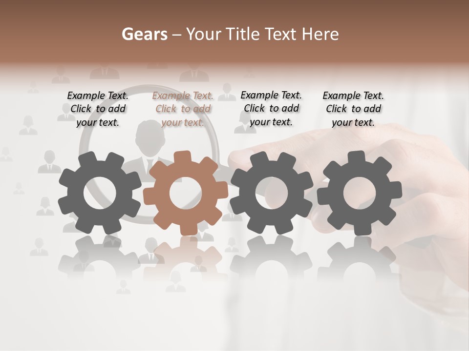 Staffer Male Executive PowerPoint Template