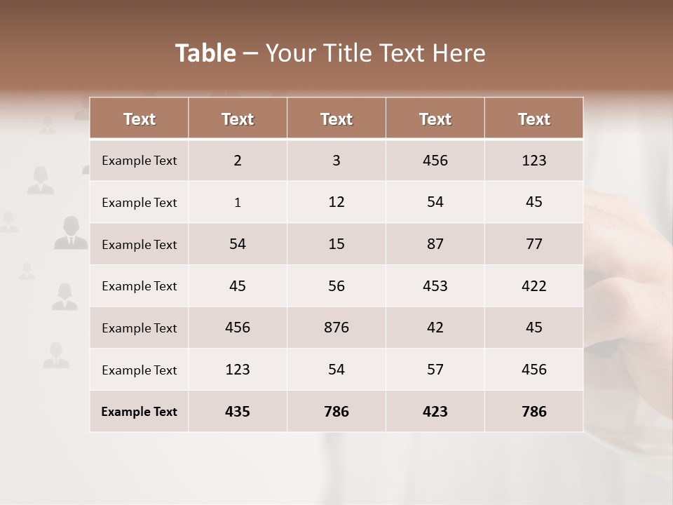 Staffer Male Executive PowerPoint Template
