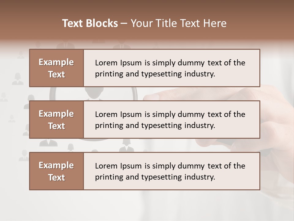 Staffer Male Executive PowerPoint Template