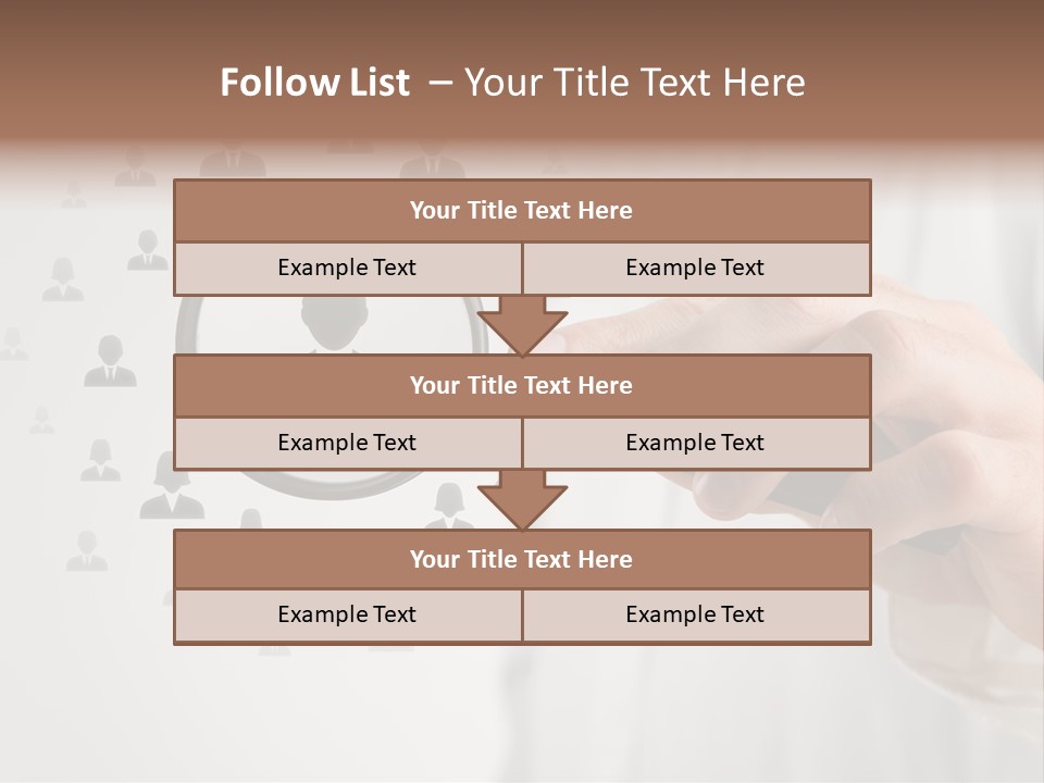 Staffer Male Executive PowerPoint Template