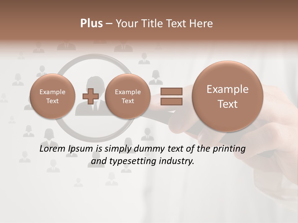 Staffer Male Executive PowerPoint Template