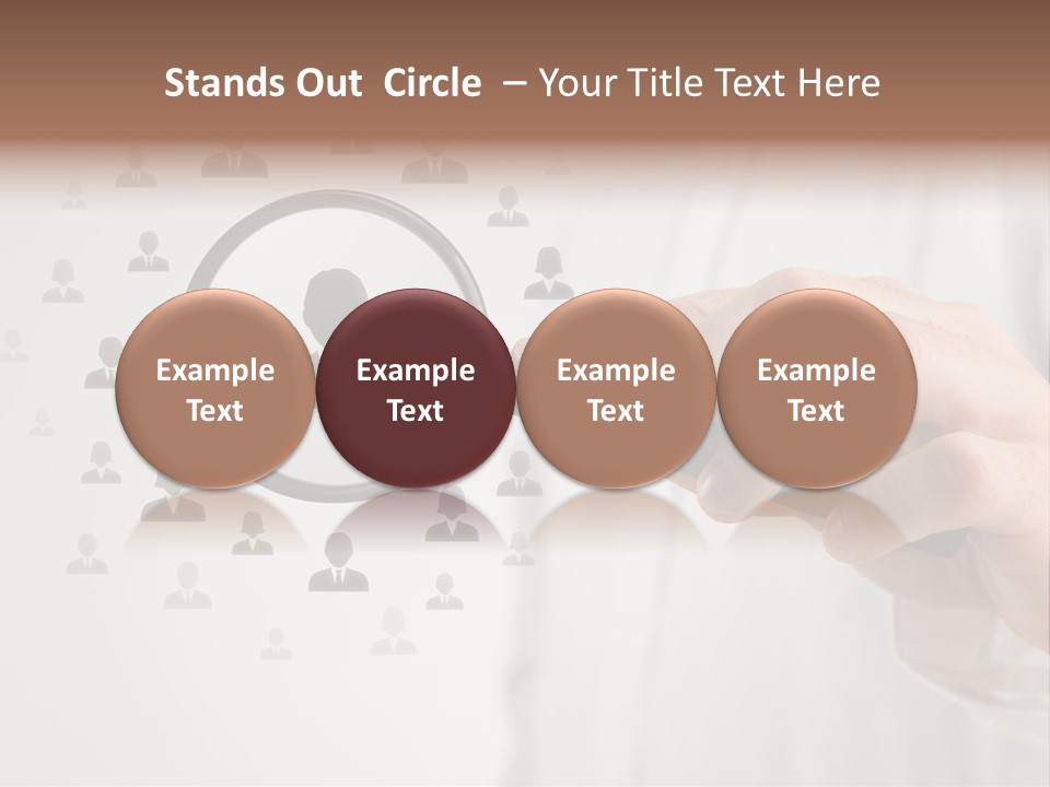 Staffer Male Executive PowerPoint Template