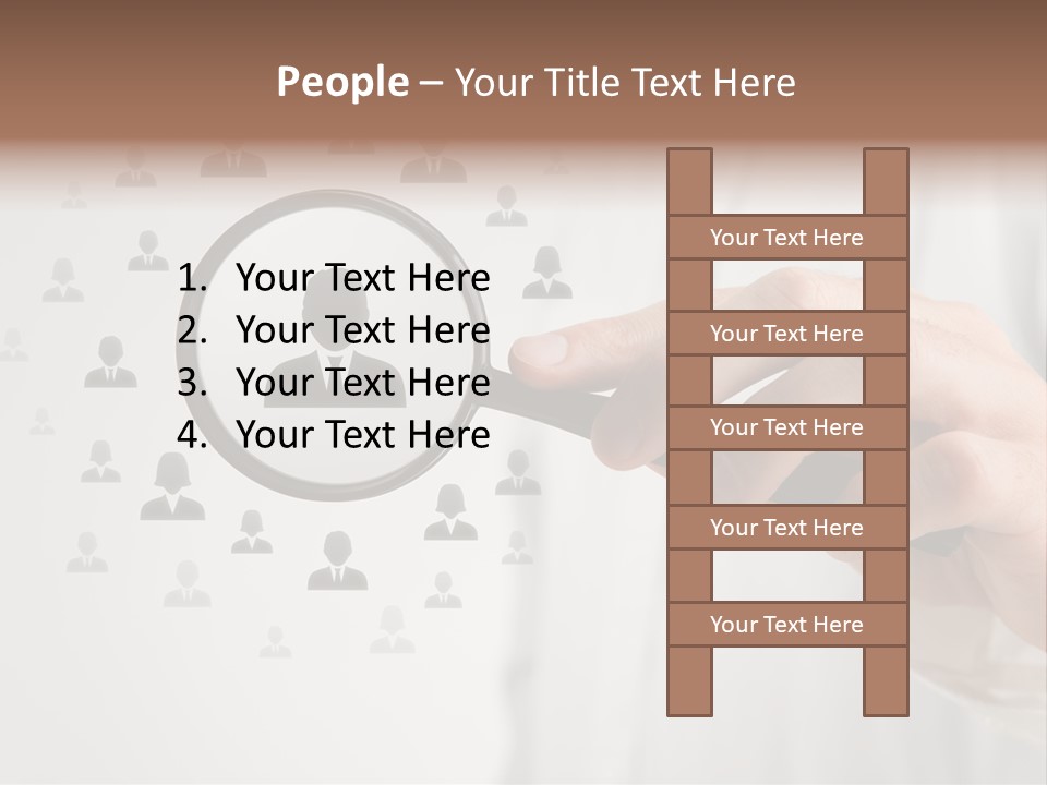 Staffer Male Executive PowerPoint Template