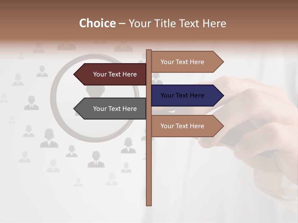 Staffer Male Executive PowerPoint Template