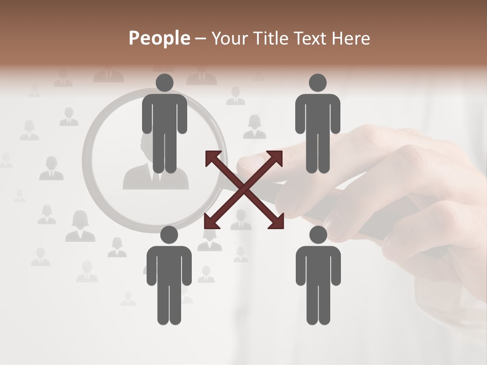 Staffer Male Executive PowerPoint Template