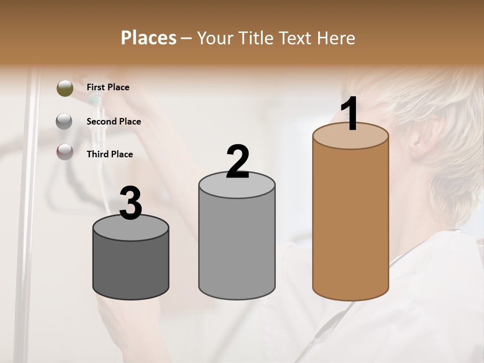 Suspended Nursing Treatment PowerPoint Template