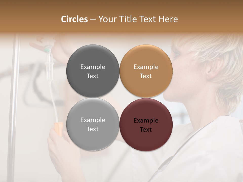 Suspended Nursing Treatment PowerPoint Template