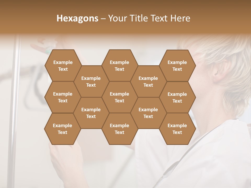 Suspended Nursing Treatment PowerPoint Template