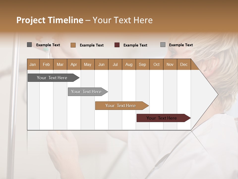 Suspended Nursing Treatment PowerPoint Template