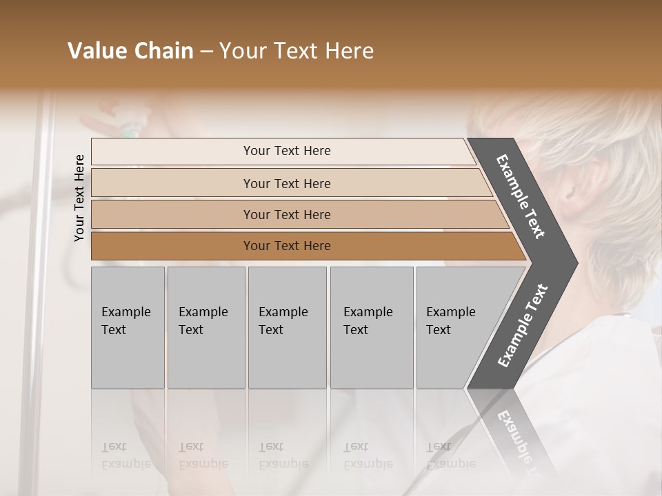 Suspended Nursing Treatment PowerPoint Template