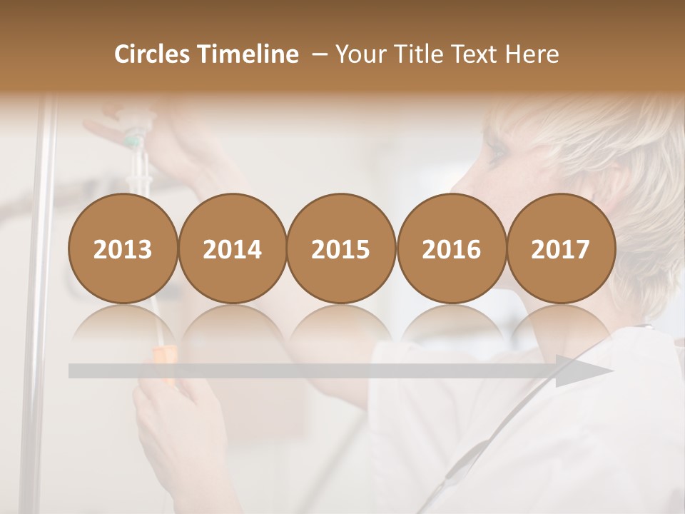 Suspended Nursing Treatment PowerPoint Template