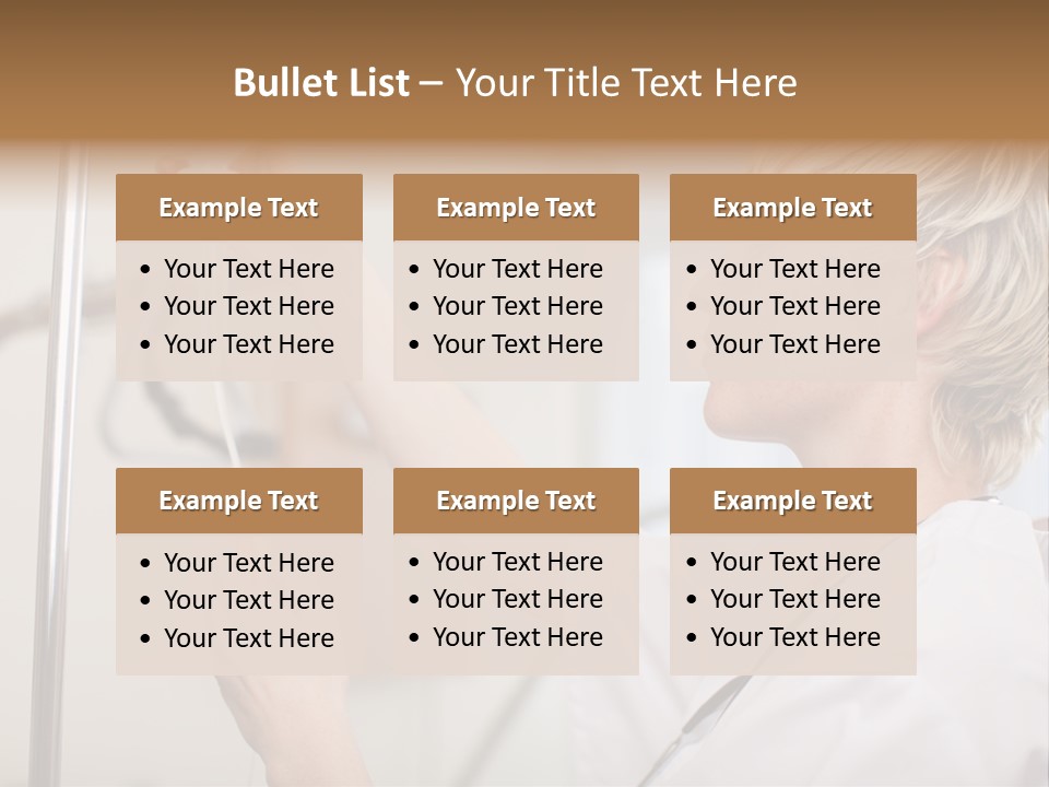 Suspended Nursing Treatment PowerPoint Template