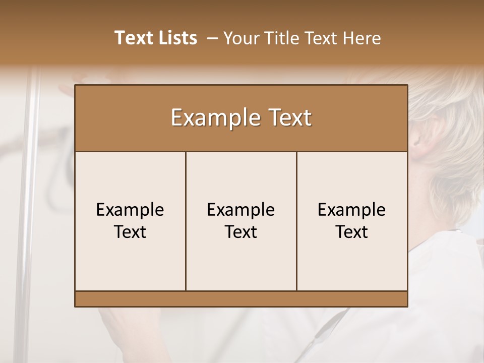 Suspended Nursing Treatment PowerPoint Template