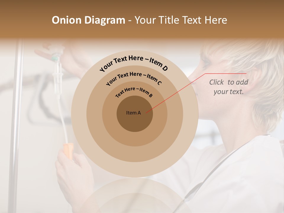 Suspended Nursing Treatment PowerPoint Template