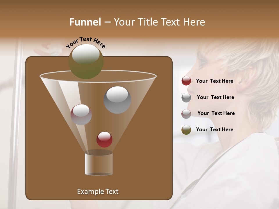 Suspended Nursing Treatment PowerPoint Template