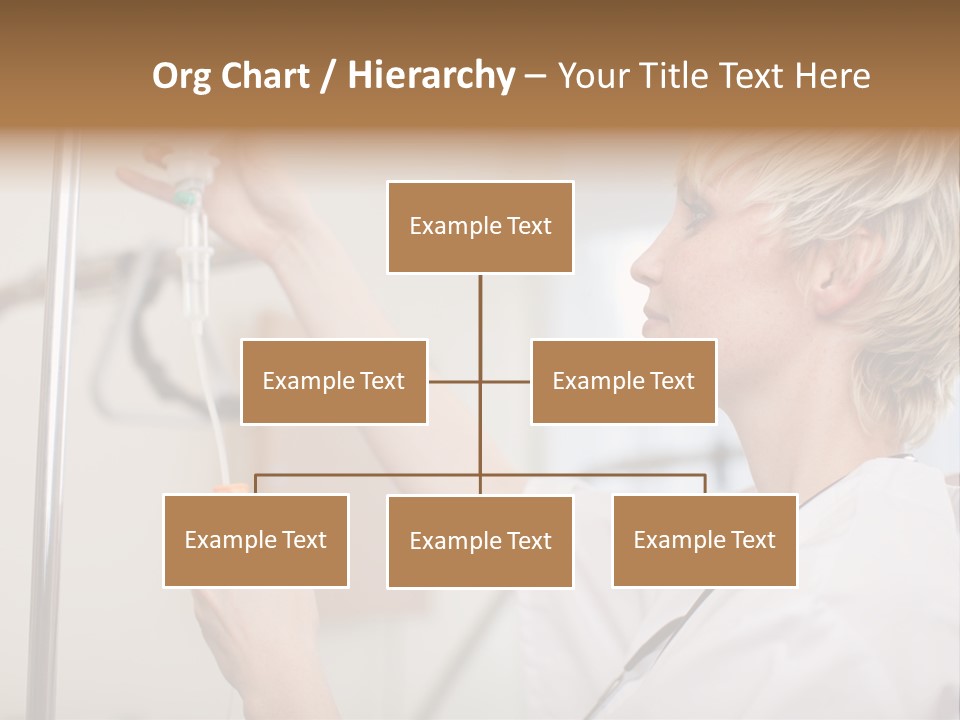 Suspended Nursing Treatment PowerPoint Template