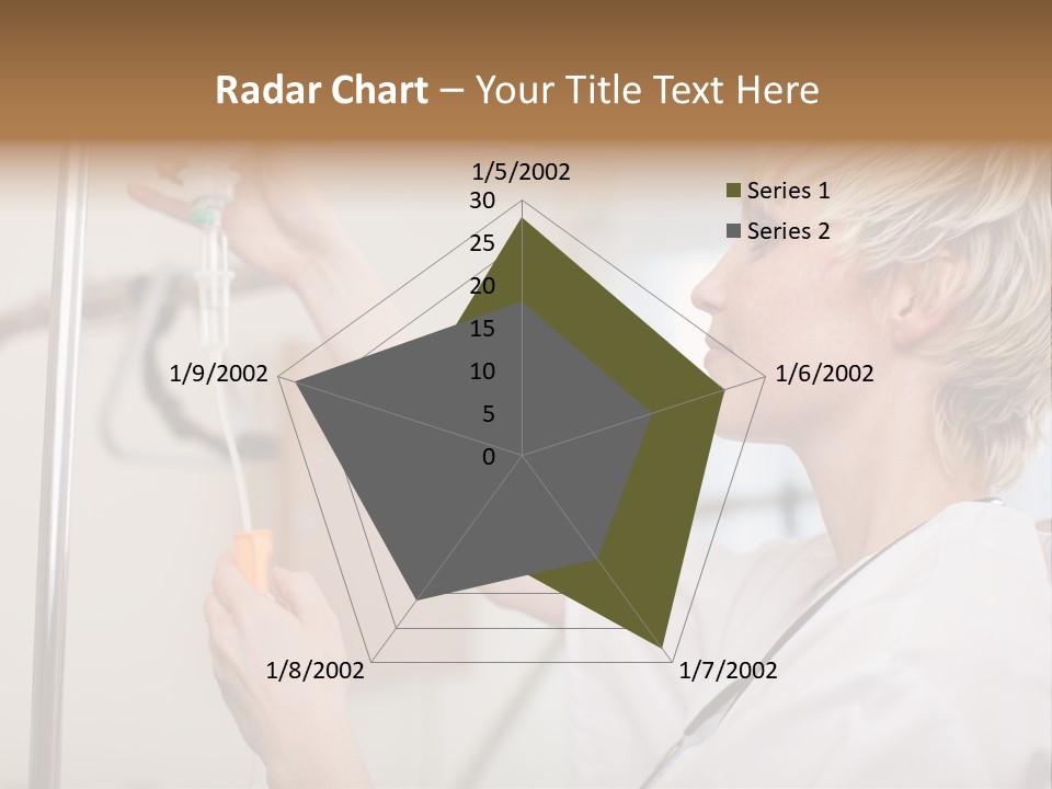 Suspended Nursing Treatment PowerPoint Template