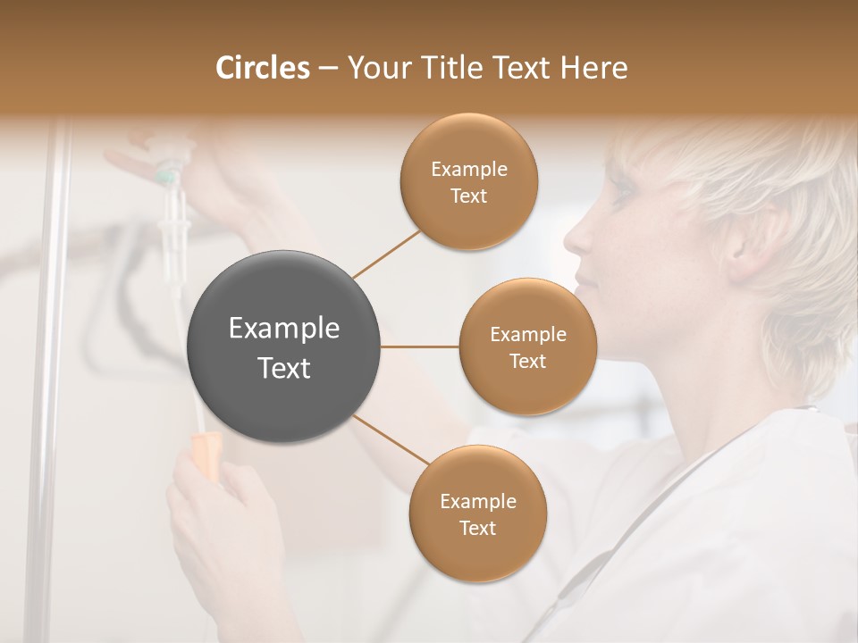 Suspended Nursing Treatment PowerPoint Template