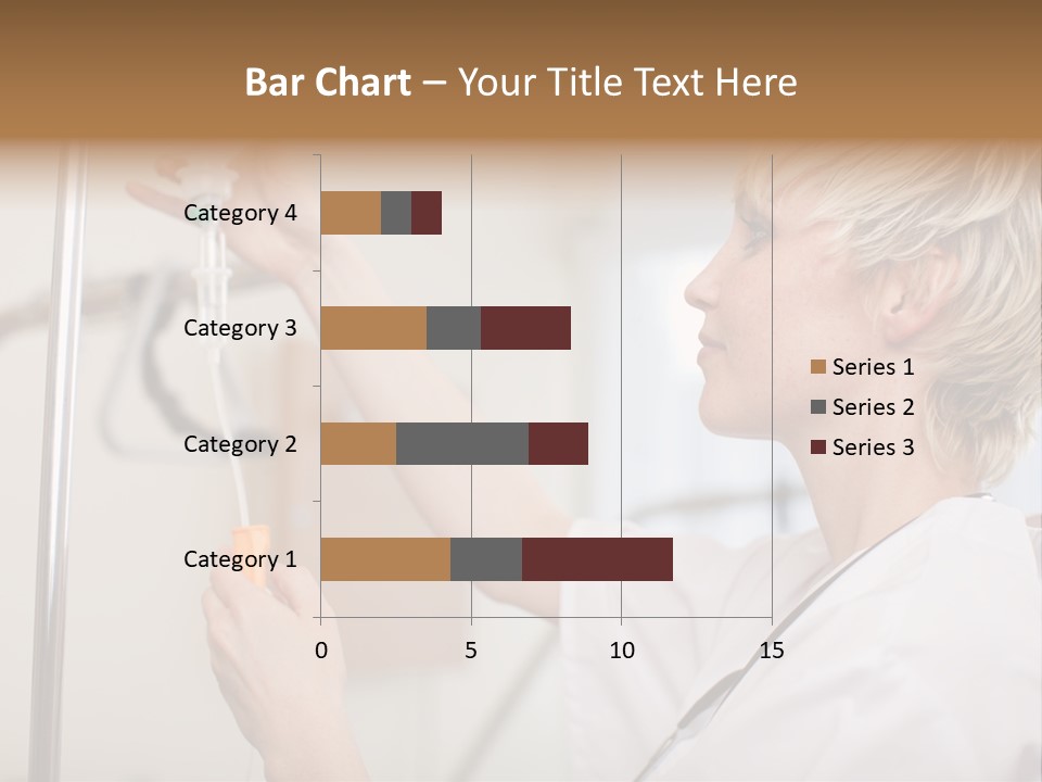 Suspended Nursing Treatment PowerPoint Template