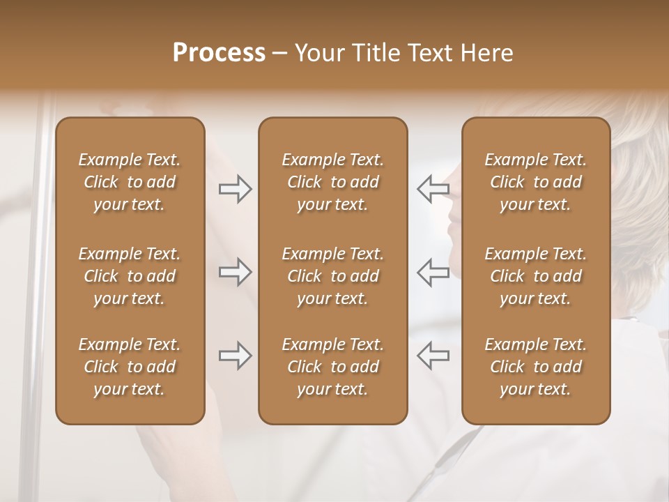 Suspended Nursing Treatment PowerPoint Template