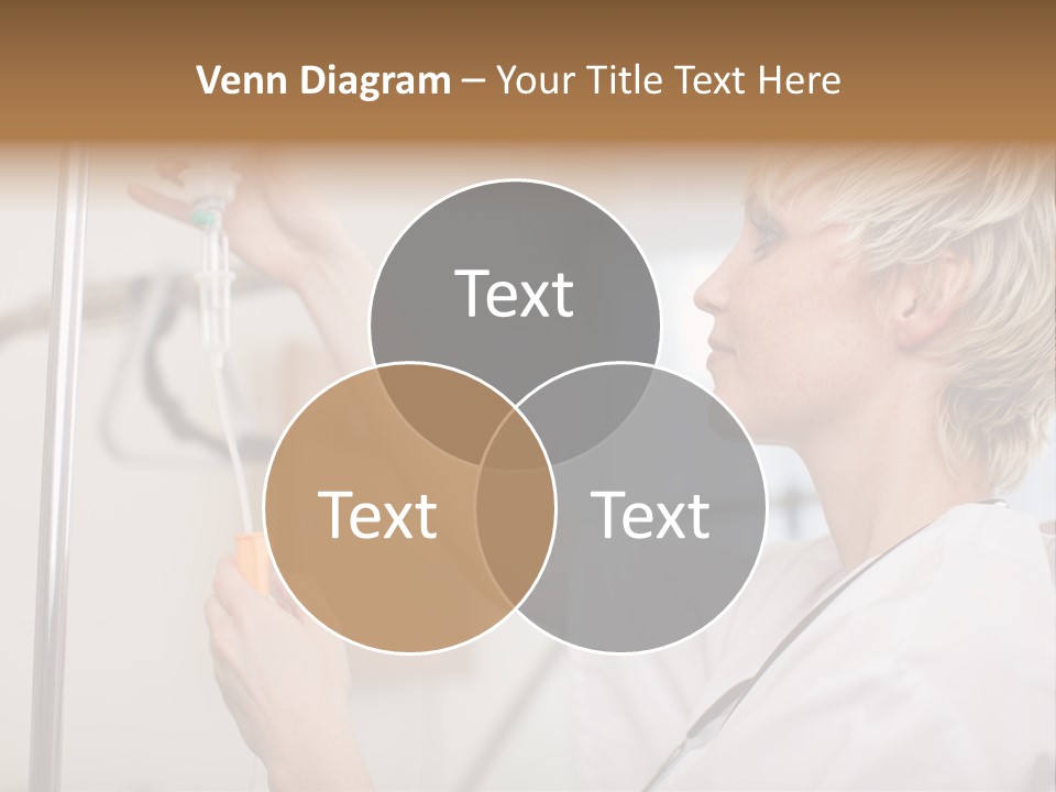 Suspended Nursing Treatment PowerPoint Template