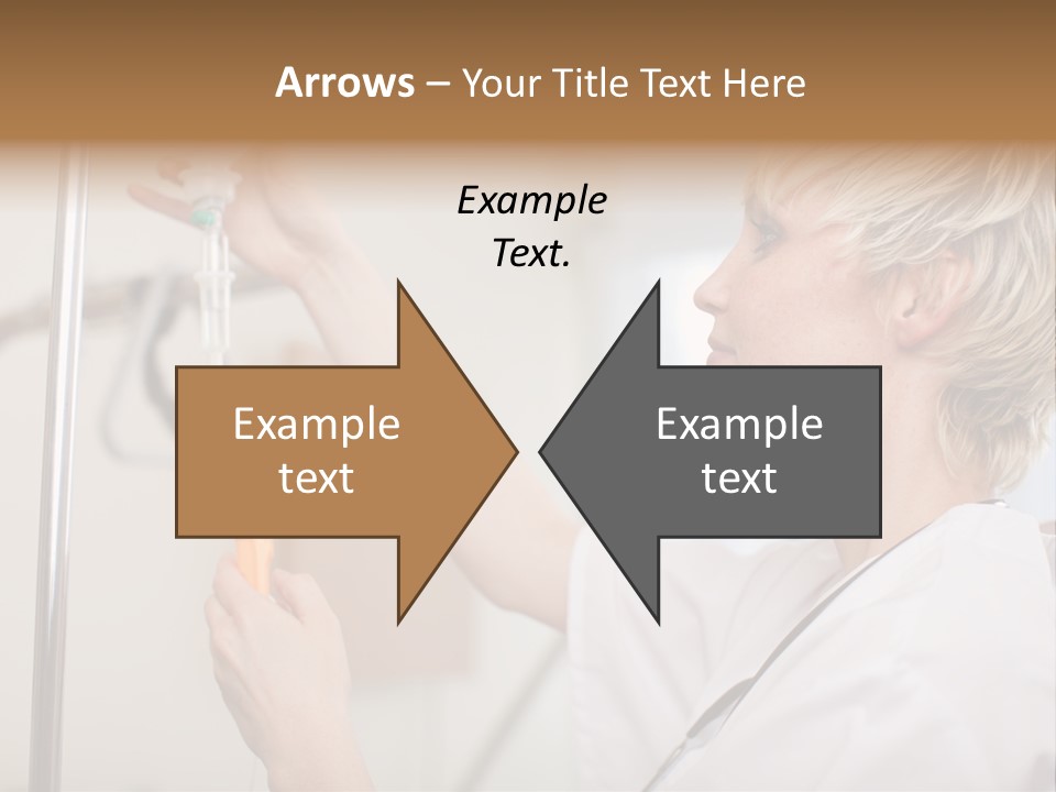 Suspended Nursing Treatment PowerPoint Template