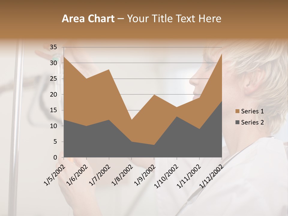 Suspended Nursing Treatment PowerPoint Template