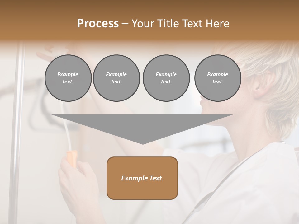 Suspended Nursing Treatment PowerPoint Template