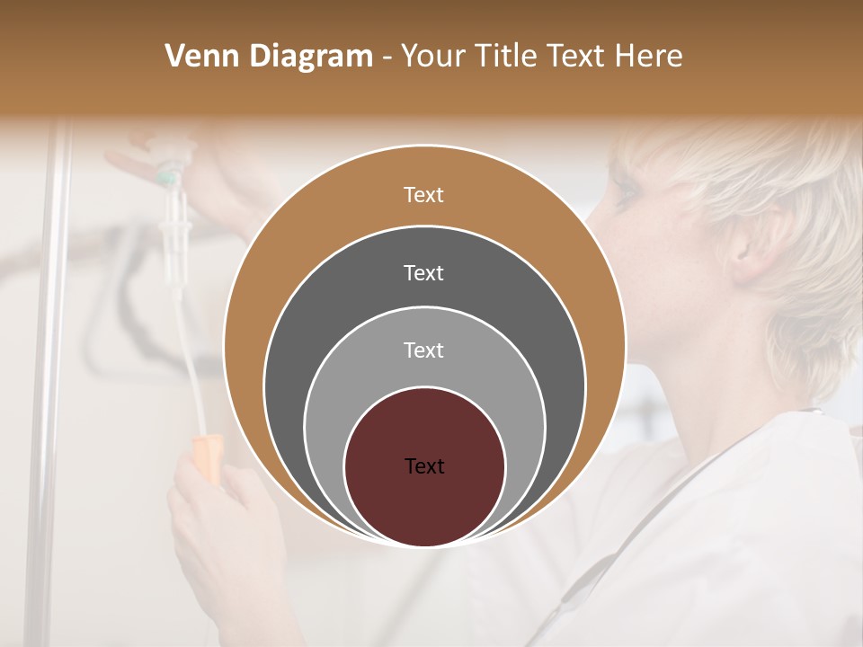 Suspended Nursing Treatment PowerPoint Template