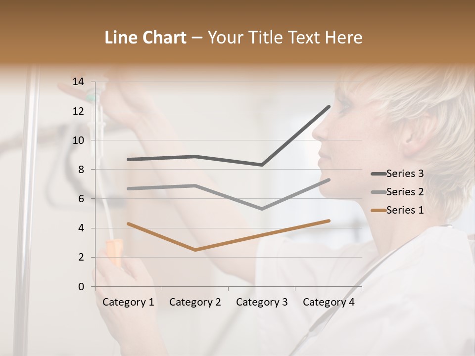 Suspended Nursing Treatment PowerPoint Template