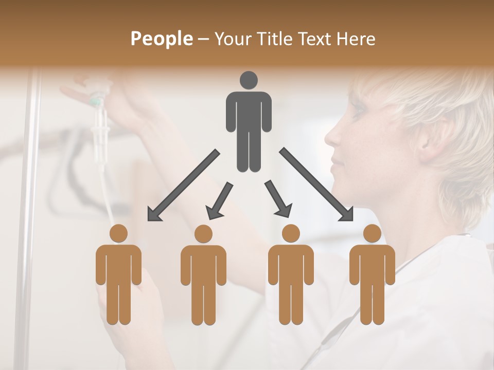 Suspended Nursing Treatment PowerPoint Template