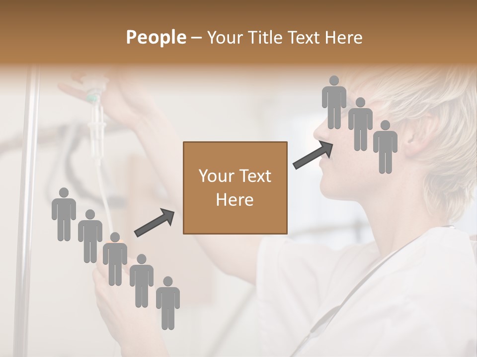 Suspended Nursing Treatment PowerPoint Template