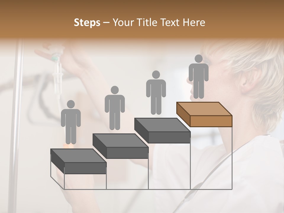 Suspended Nursing Treatment PowerPoint Template