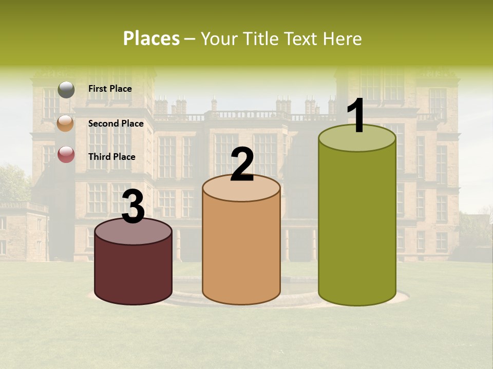 School Paper Supplies PowerPoint Template