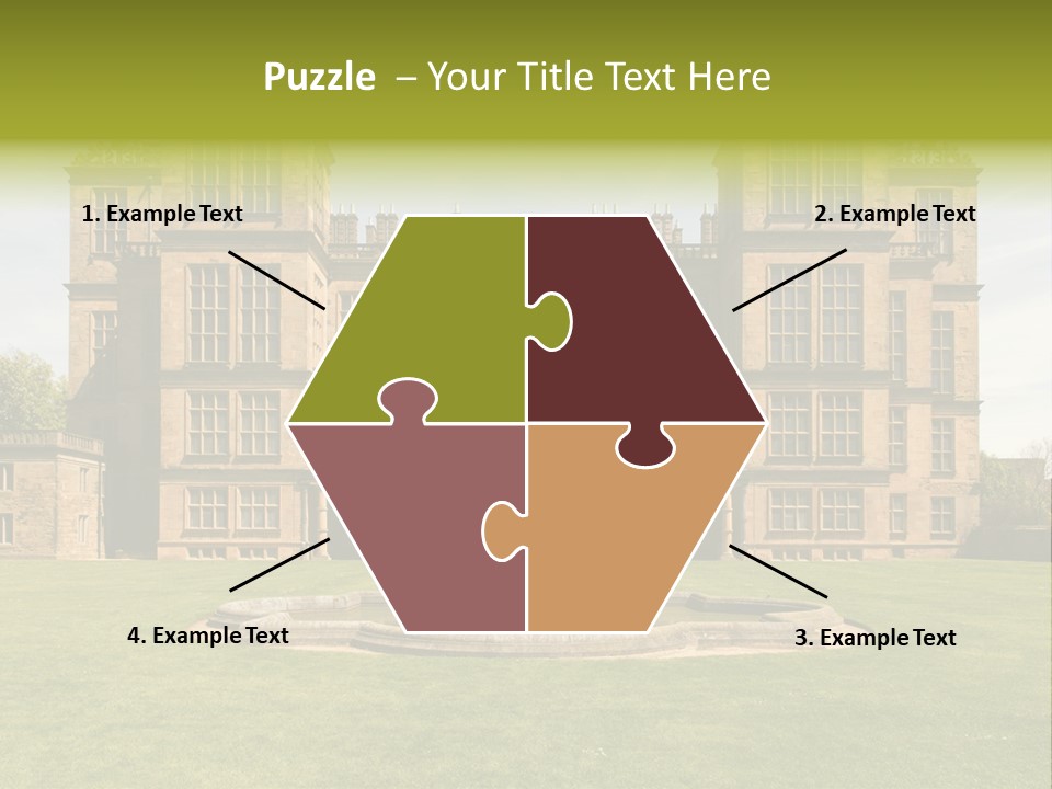 School Paper Supplies PowerPoint Template