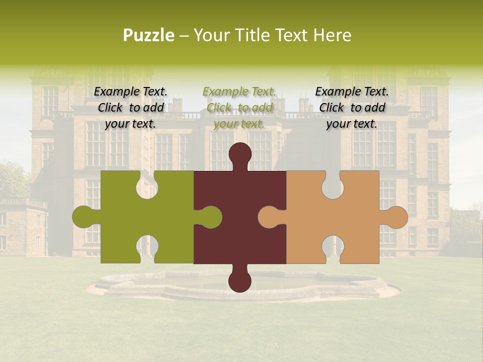 School Paper Supplies PowerPoint Template