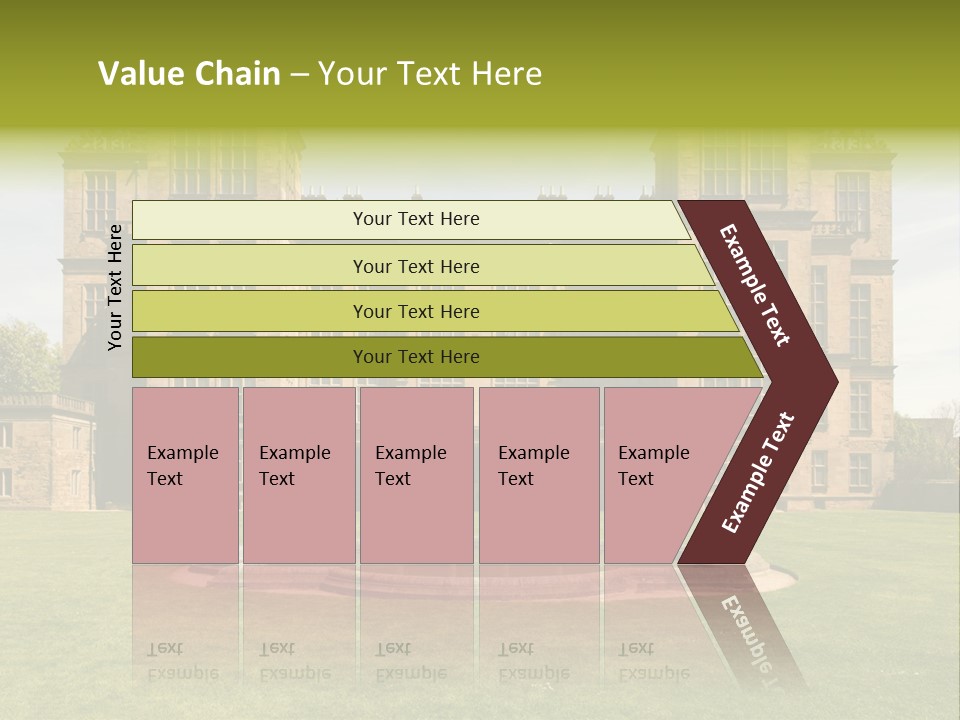 School Paper Supplies PowerPoint Template