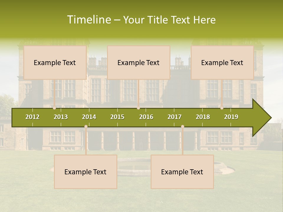 School Paper Supplies PowerPoint Template