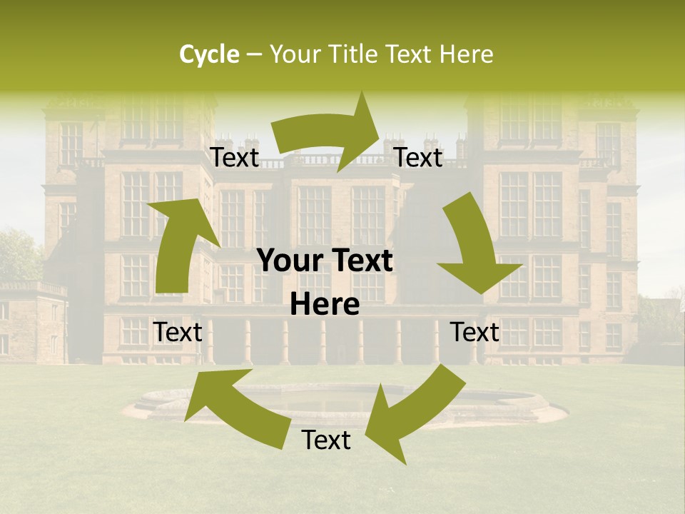 School Paper Supplies PowerPoint Template