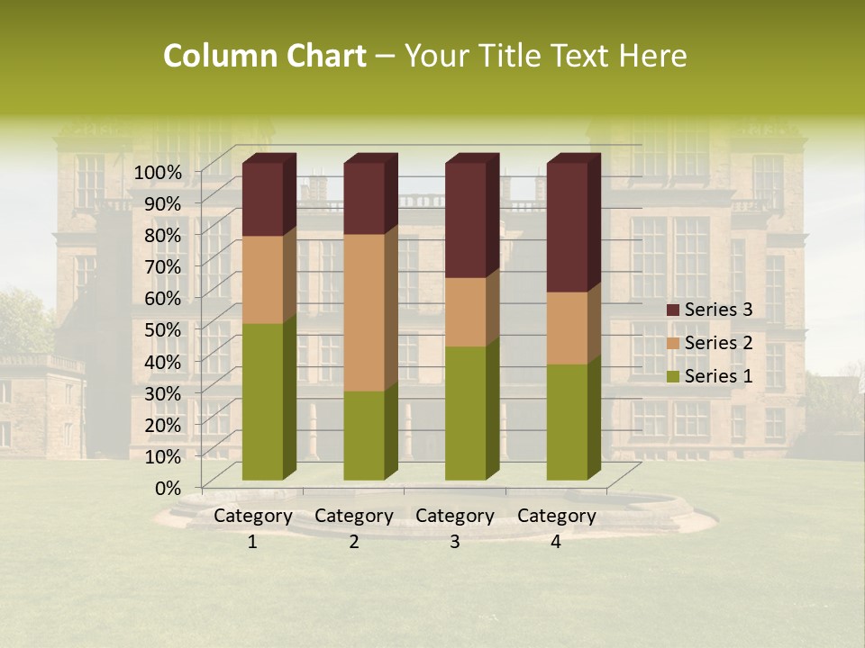 School Paper Supplies PowerPoint Template