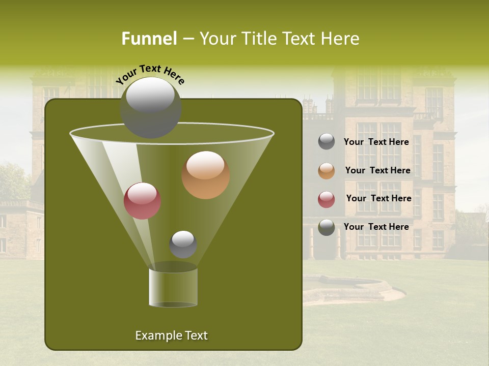 School Paper Supplies PowerPoint Template