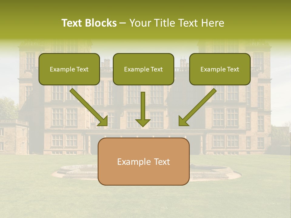 School Paper Supplies PowerPoint Template