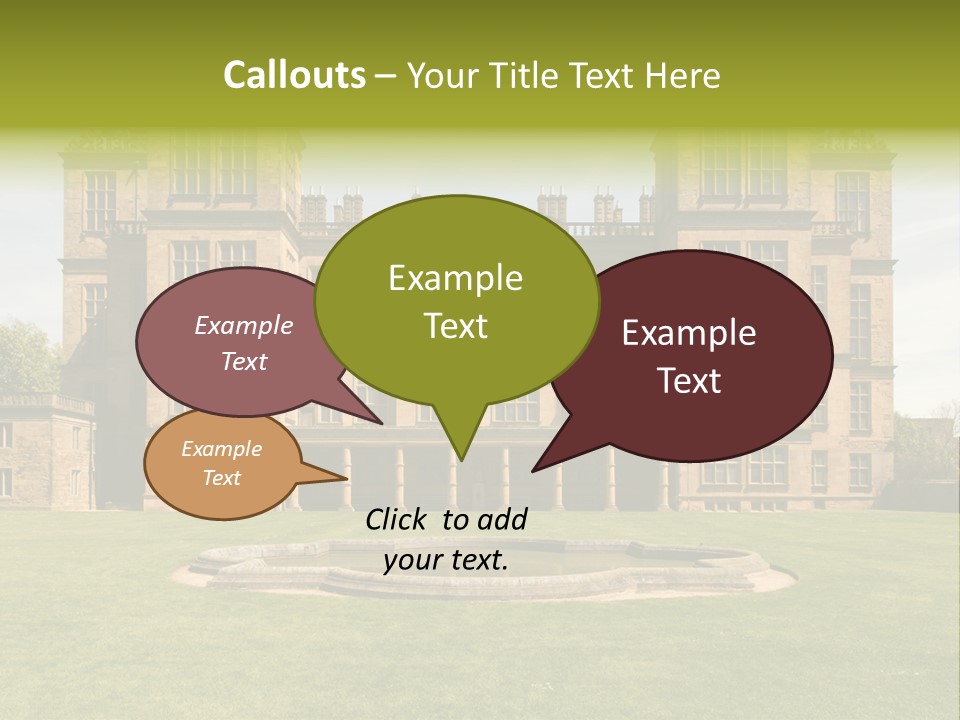 School Paper Supplies PowerPoint Template